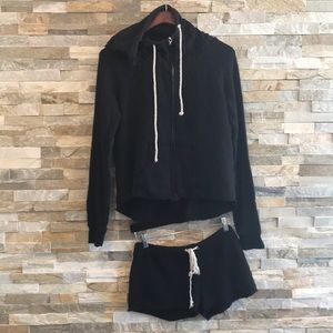 Victoria’s Secret Hoodie & Short Set